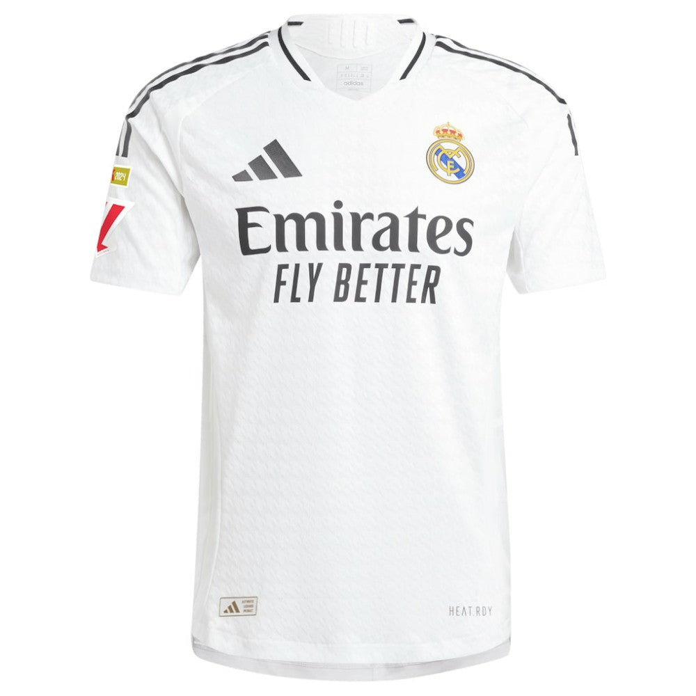 Real Madrid 2024/25 Home Custom Jersey White
