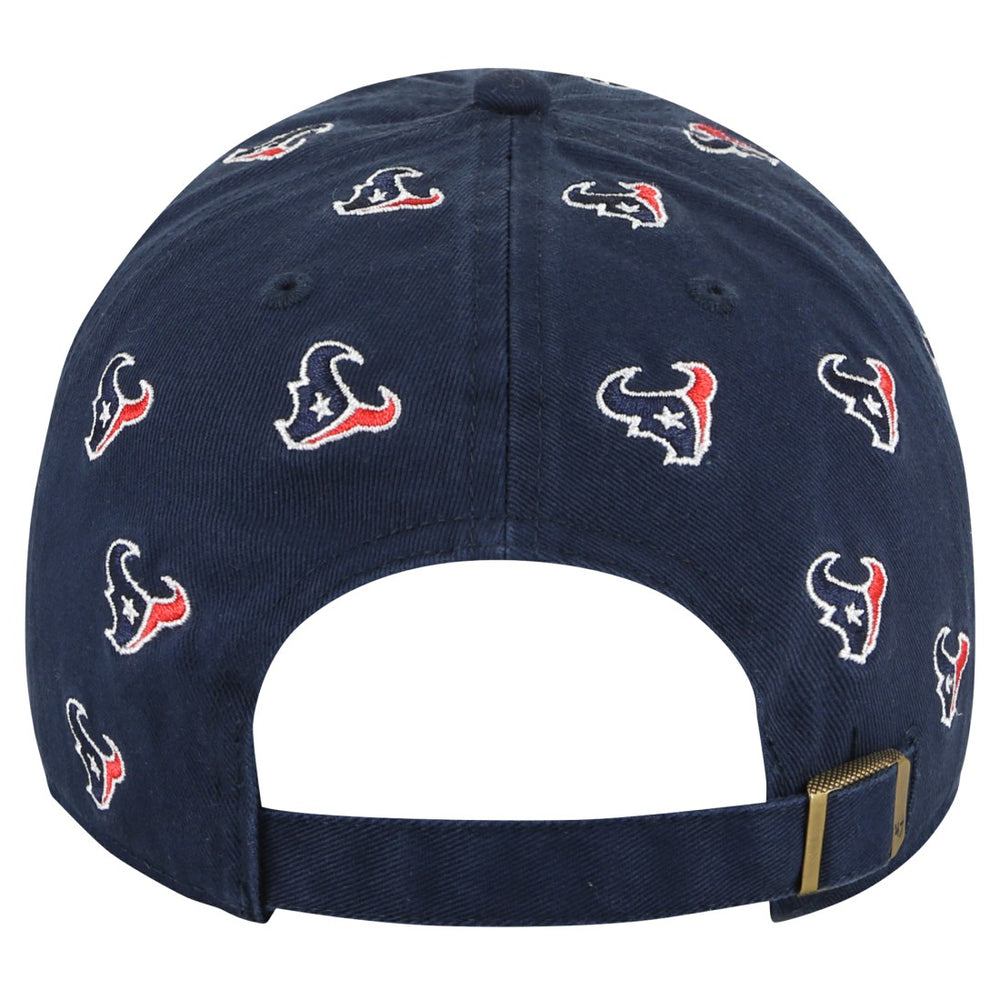 Houston Texans '47 Women's Confetti Clean Up Adjustable Hat Navy