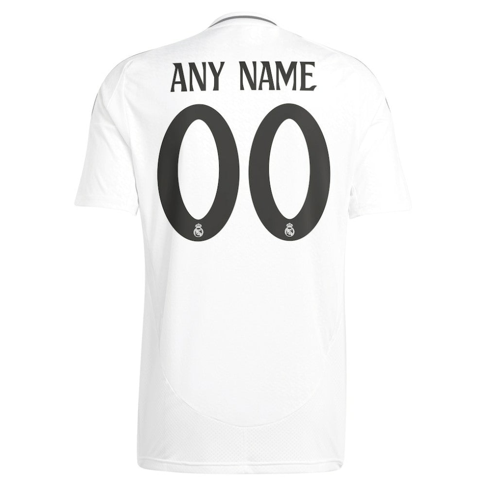 Real Madrid 2024/25 Home Replica Custom Jersey White shop