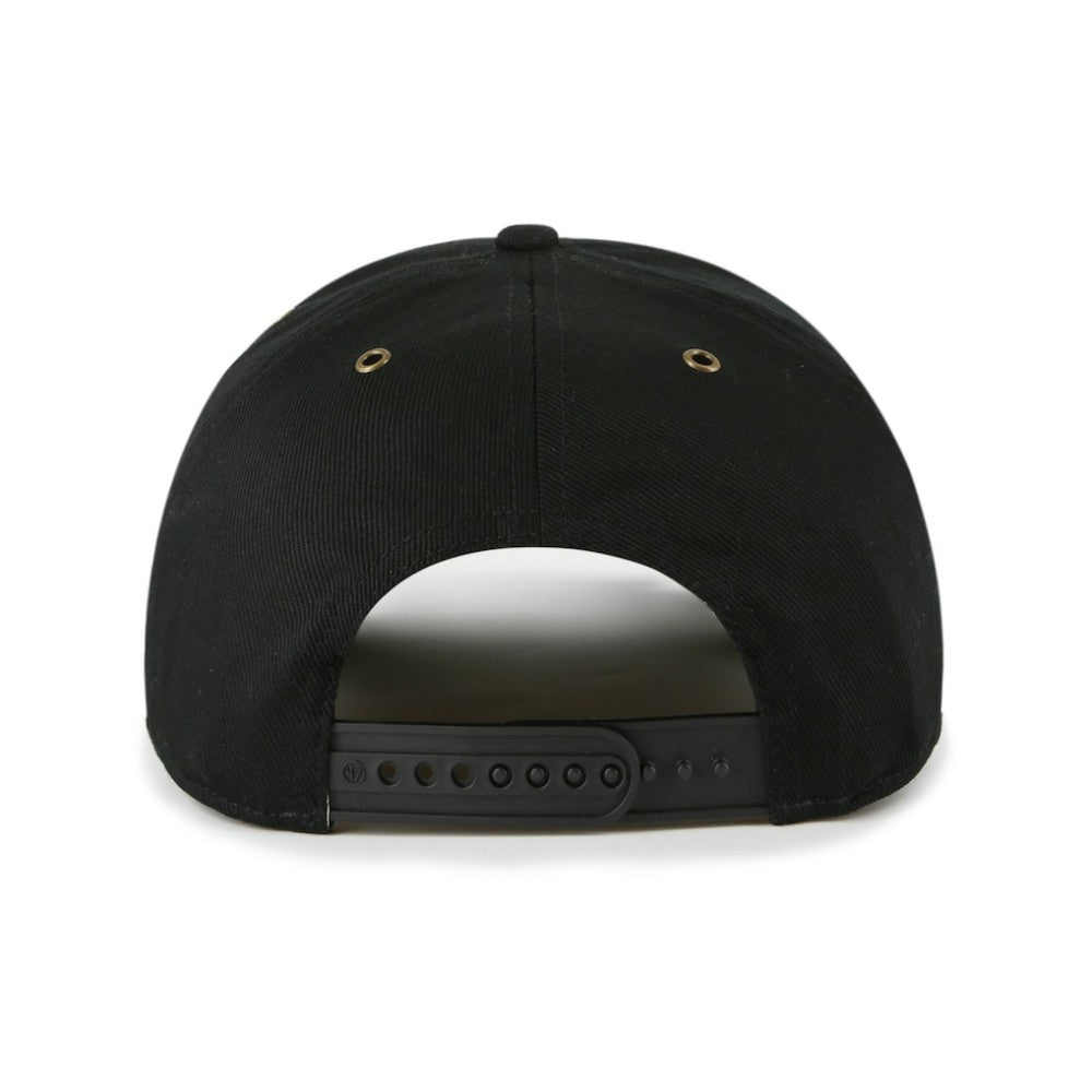 NHL Boston Bruins '47 Old Time Hockey Rafter Sure Shot Hitch Adjustable Hat - Black