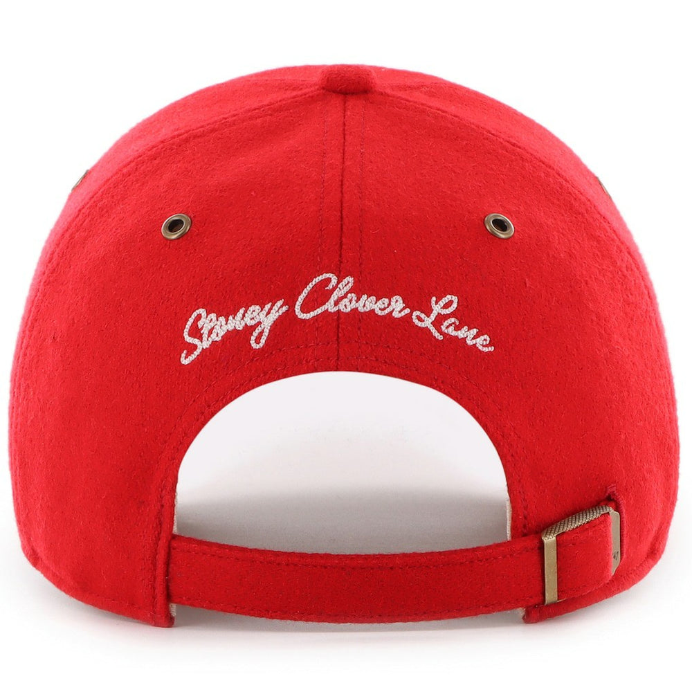 San Francisco 49ers Stoney Clover Lane x '47 Unisex Field Goal Clean Up Adjustable Hat Scarlet