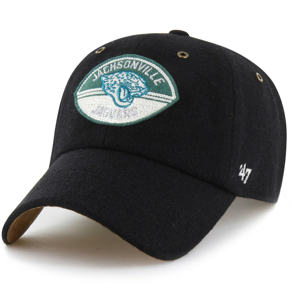 Jacksonville Jaguars Stoney Clover Lane x '47 Unisex Field Goal Clean Up Adjustable Hat Black