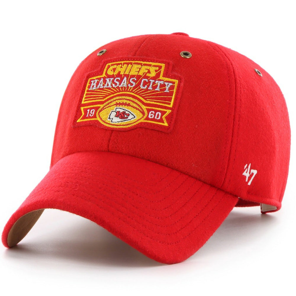 Kansas City Chiefs Stoney Clover Lane x '47 Unisex Field Goal Clean Up Adjustable Hat Red