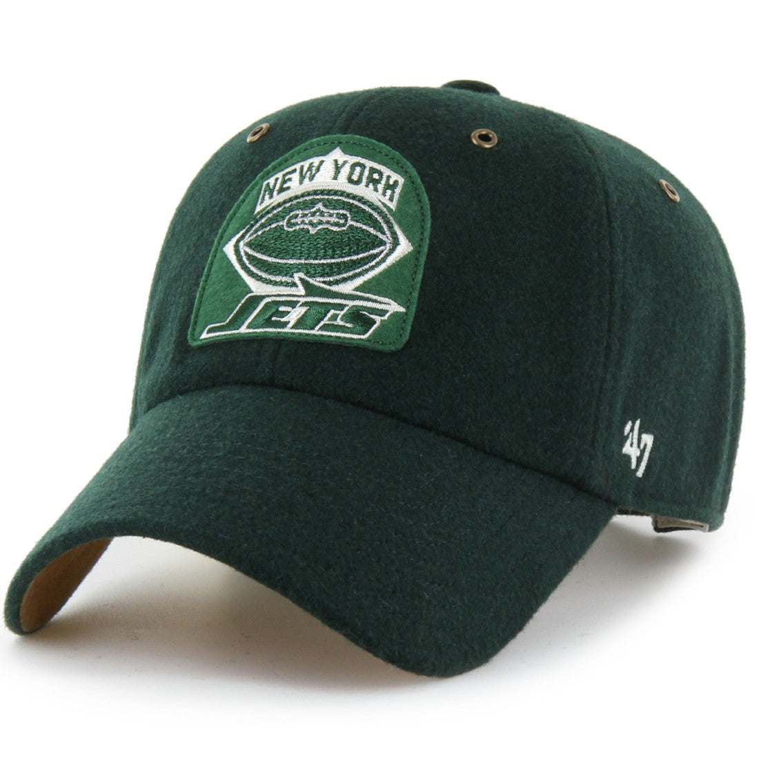 New York Jets Stoney Clover Lane x '47 Unisex Field Goal Clean Up Adjustable Hat Green