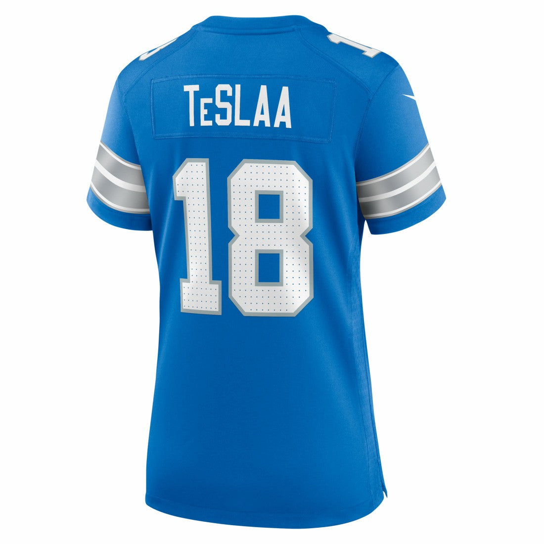 Isaac TeSlaa Detroit Lions Women's Game Player Jersey Blue