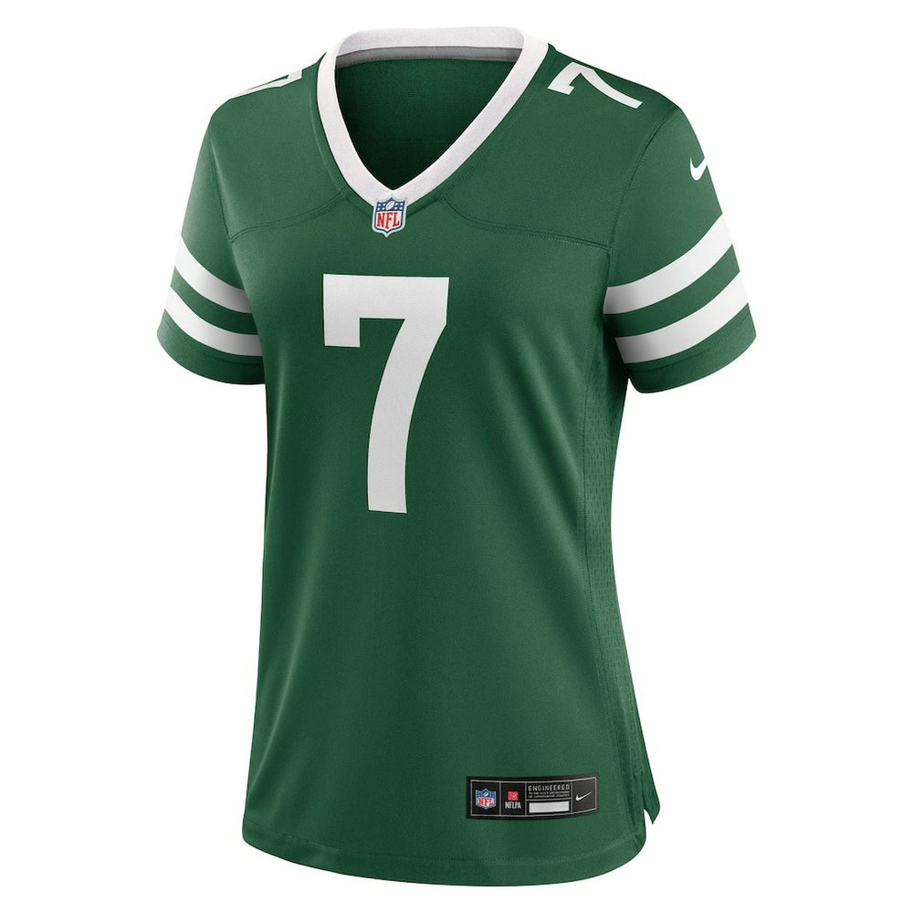 Justin Fields New York Jets Women's Game Jersey Legacy Green