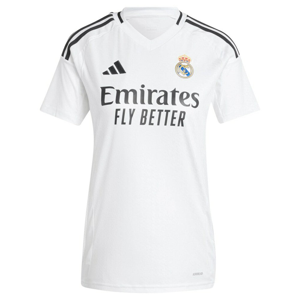 Real Madrid Women's 2024/25 Home Replica Custom Jersey White