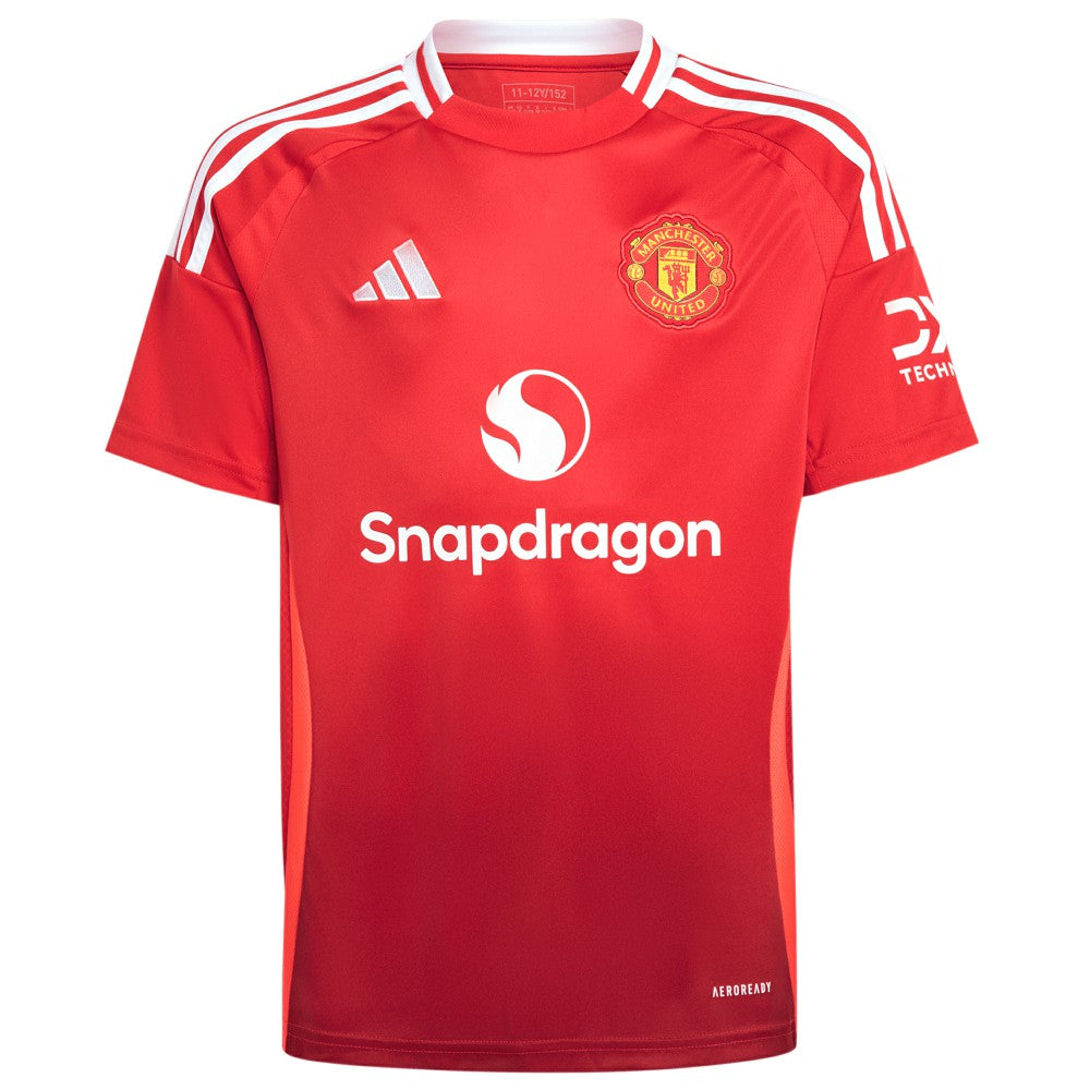 Manchester United Youth 2024/25 Home Replica Custom Jersey Red