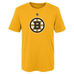 NHL Boston Bruins Youth Primary Logo T-Shirt - Gold