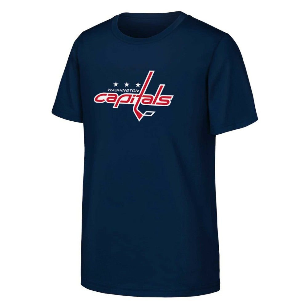 NHL Washington Capitals Youth Primary Logo T-Shirt - Navy