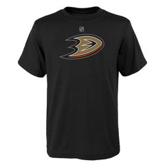 NHL Anaheim Ducks Youth Primary Logo T-Shirt - Black