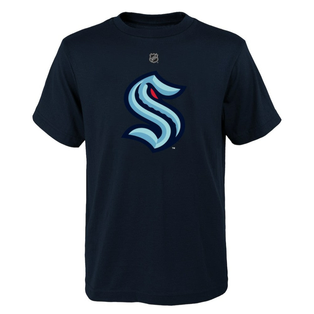NHL Seattle Kraken Youth Primary Logo T-Shirt - Deep Sea Blue