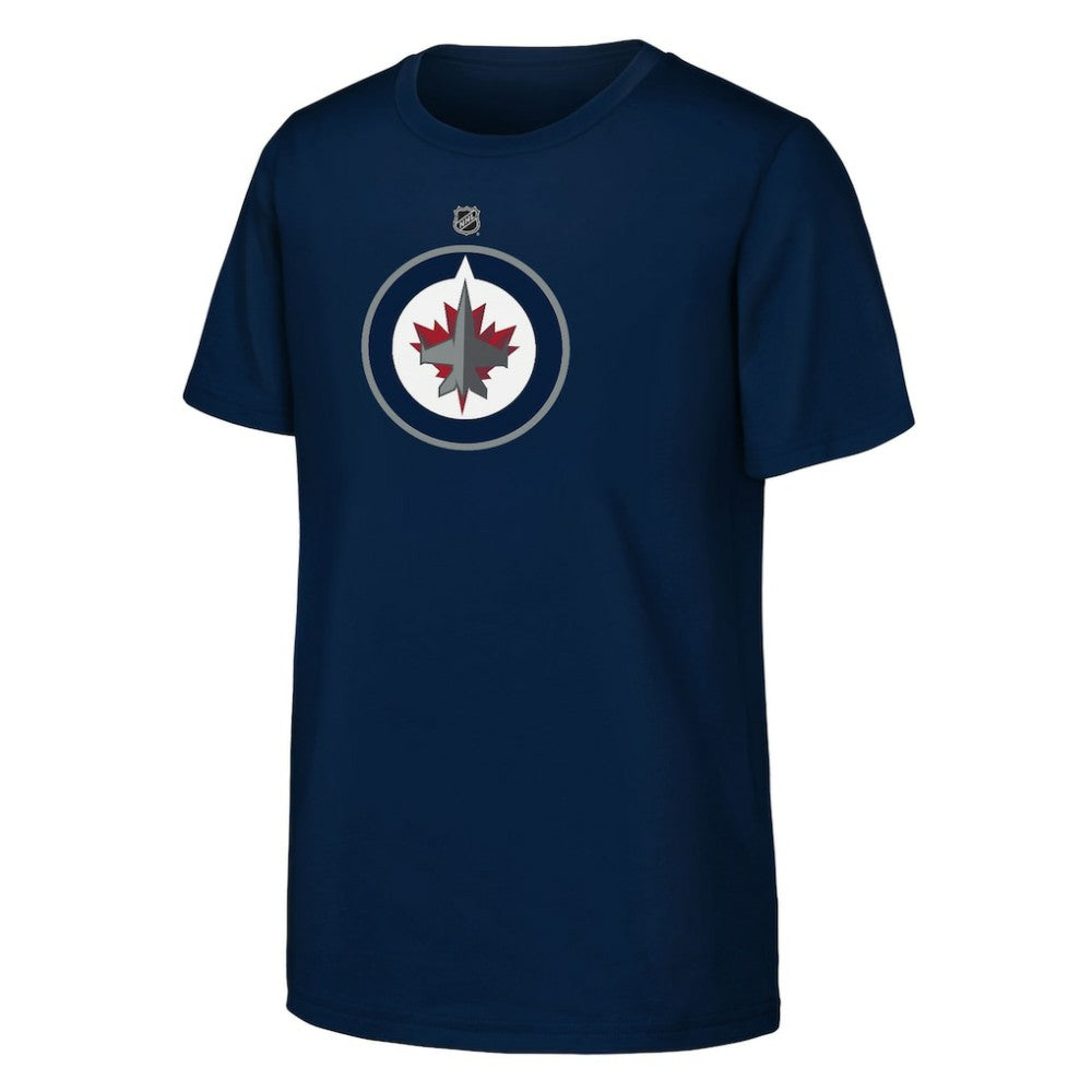 NHL Winnipeg Jets Youth Primary Logo T-Shirt - Navy