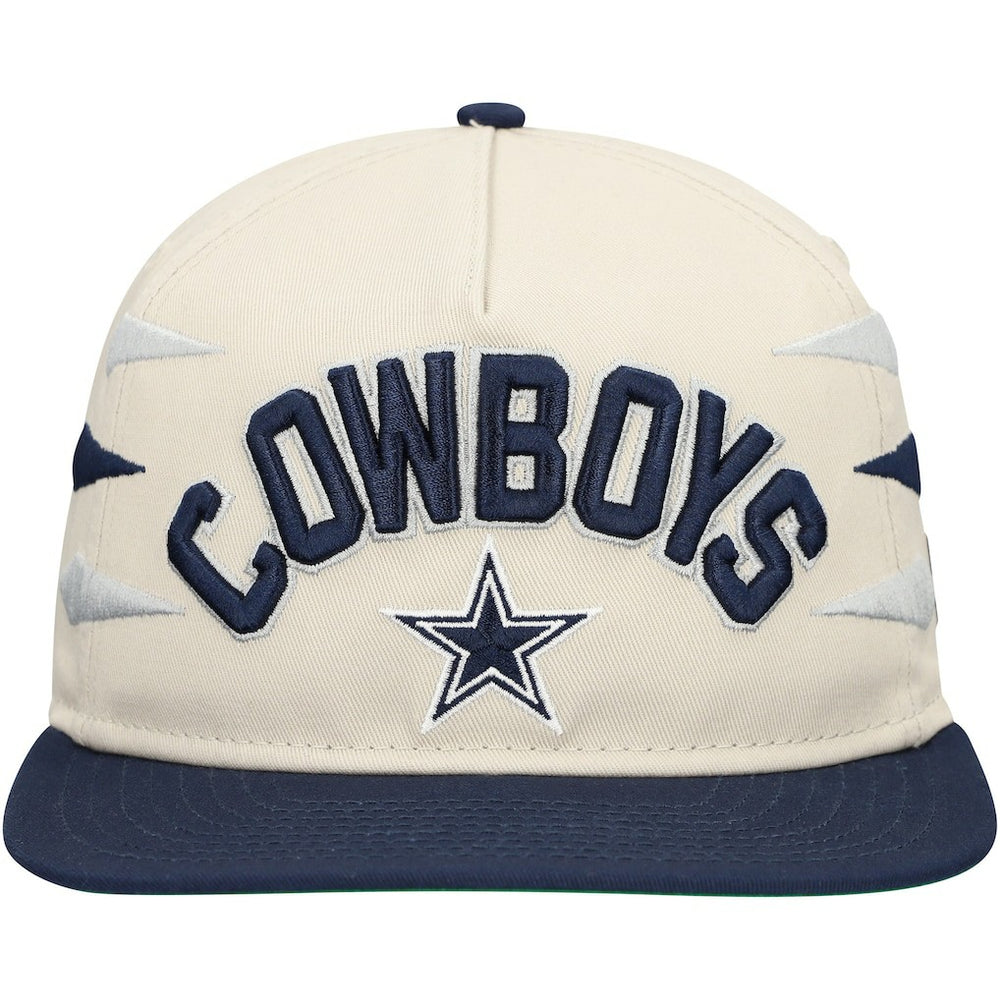 Dallas Cowboys New Era Athletic Golfer Adjustable Hat Stone/Navy