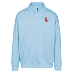 St. Louis Cardinals Levelwear Murray Core Logo Quarter-Zip Pullover Top - Light Blue Pullover