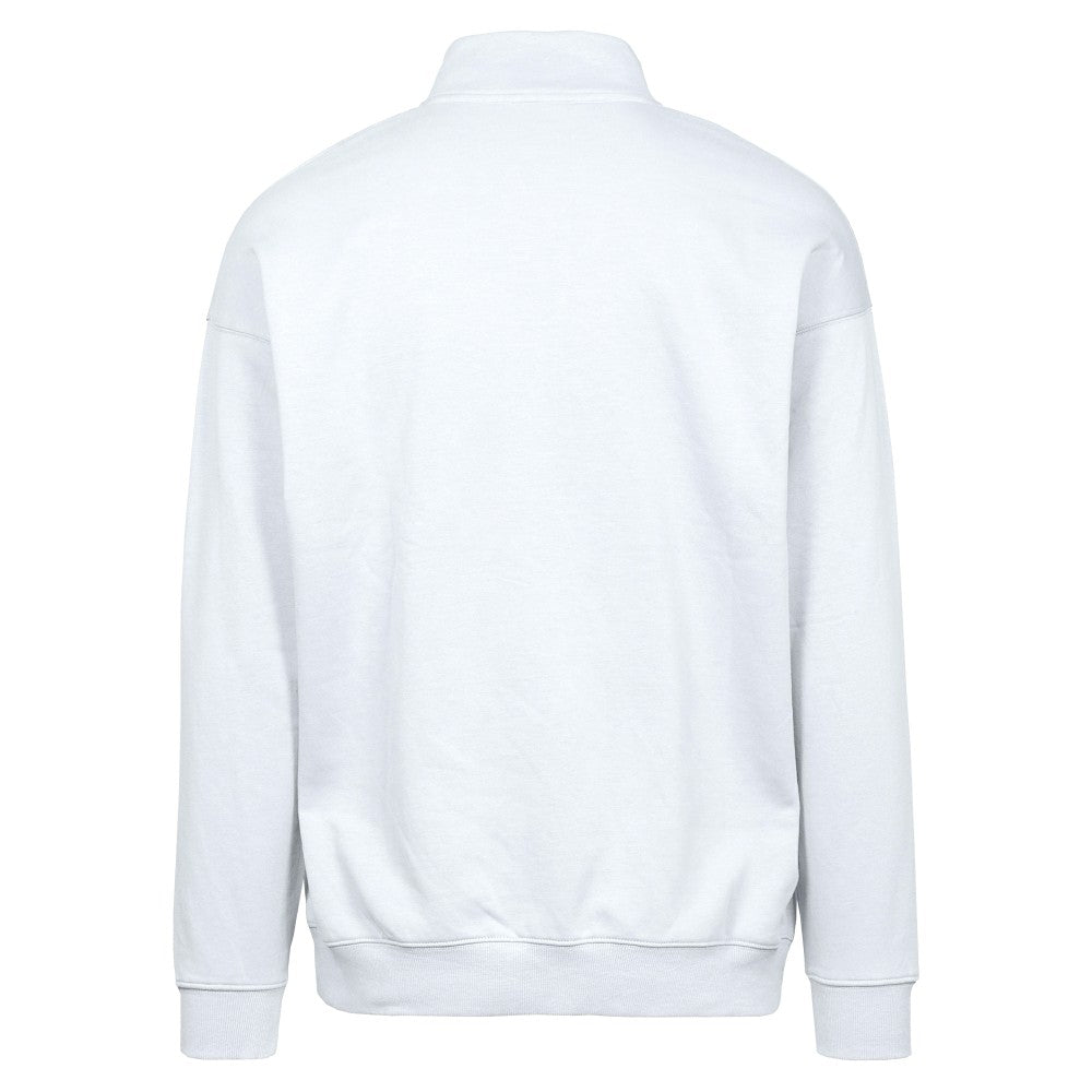 Milwaukee Brewers Levelwear Murray Core Logo Quarter-Zip Pullover Top - White Pullover