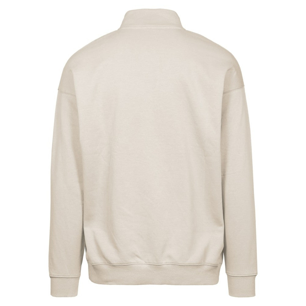 Detroit Tigers Levelwear Murray Core Logo Quarter-Zip Pullover Top - Khaki Pullover