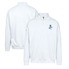 Kansas City Royals Levelwear Murray Core Logo Quarter-Zip Pullover Top - White Pullover