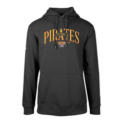 Pittsburgh Pirates Levelwear Cooperstown Collection Podium Retro Spellout Pullover Hoodie - Black Hoodies