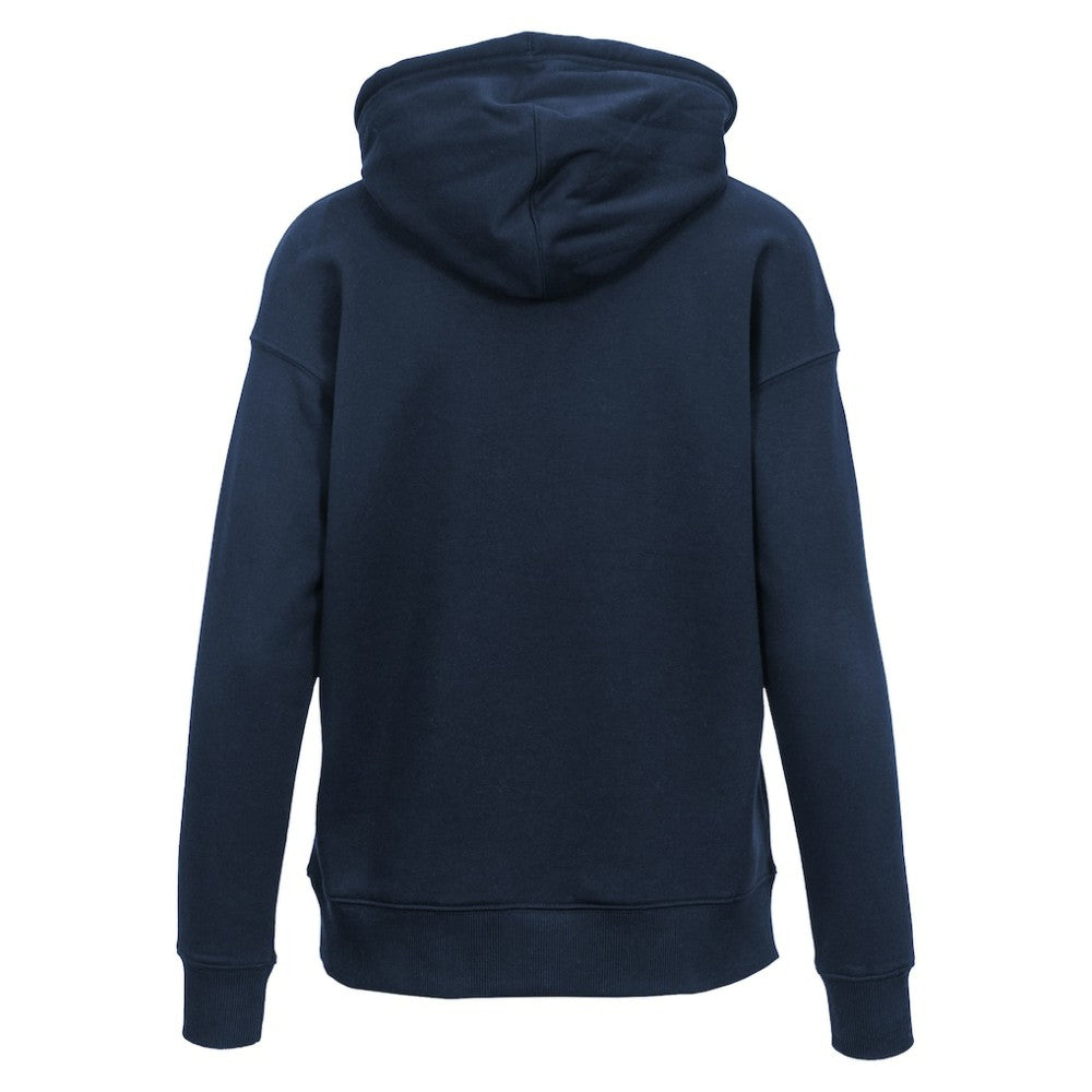 Boston Red Sox Levelwear Women's Adorn Cooperstown Collection Retro Spellout Pullover Hoodie - Navy Hoodies