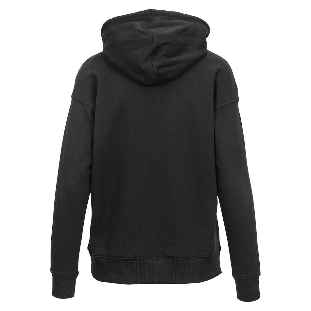 Colorado Rockies Levelwear Women's Adorn Cooperstown Collection Retro Spellout Pullover Hoodie - Black Hoodies