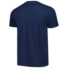 Seattle Mariners Homage Hand-Drawn Logo Tri-Blend T-Shirt - Navy T-shirts