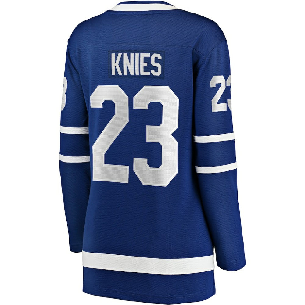 NHL Matthew Knies Toronto Maple Leafs Fanatics Women's Home Breakaway Jersey - Blue