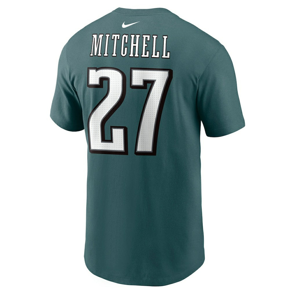 Quinyon Mitchell Philadelphia Eagles Name & Number T-Shirt Green