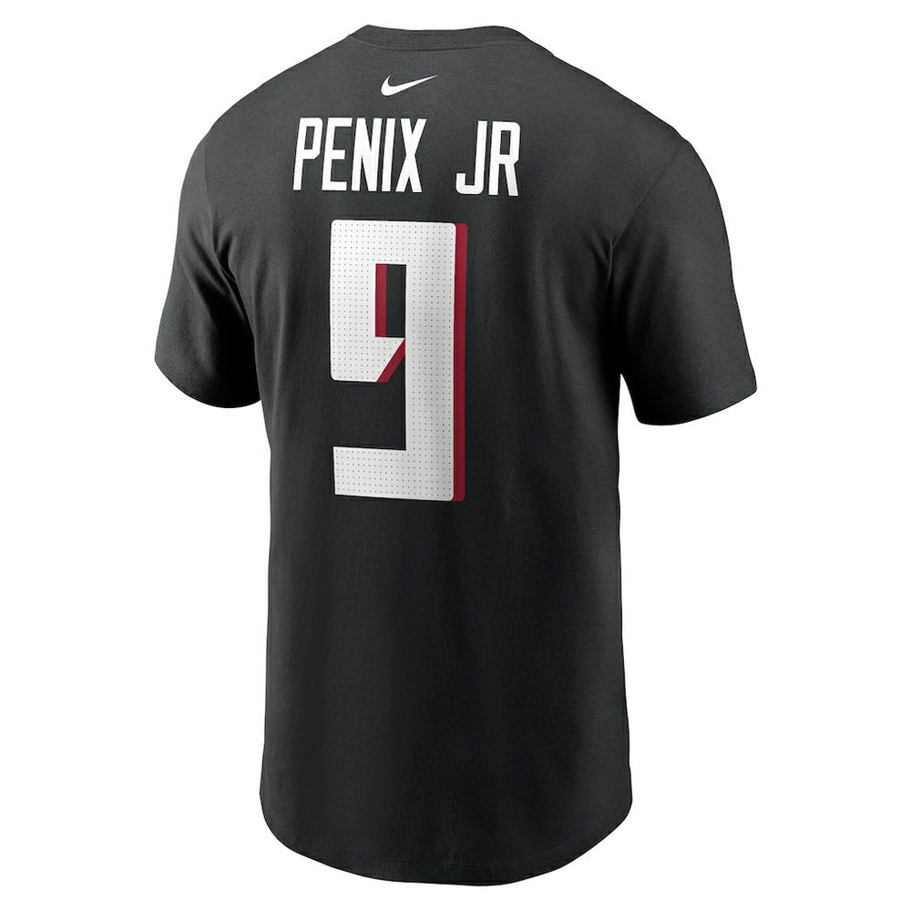 Michael Penix Jr. Atlanta Falcons Name & Number T-Shirt Black