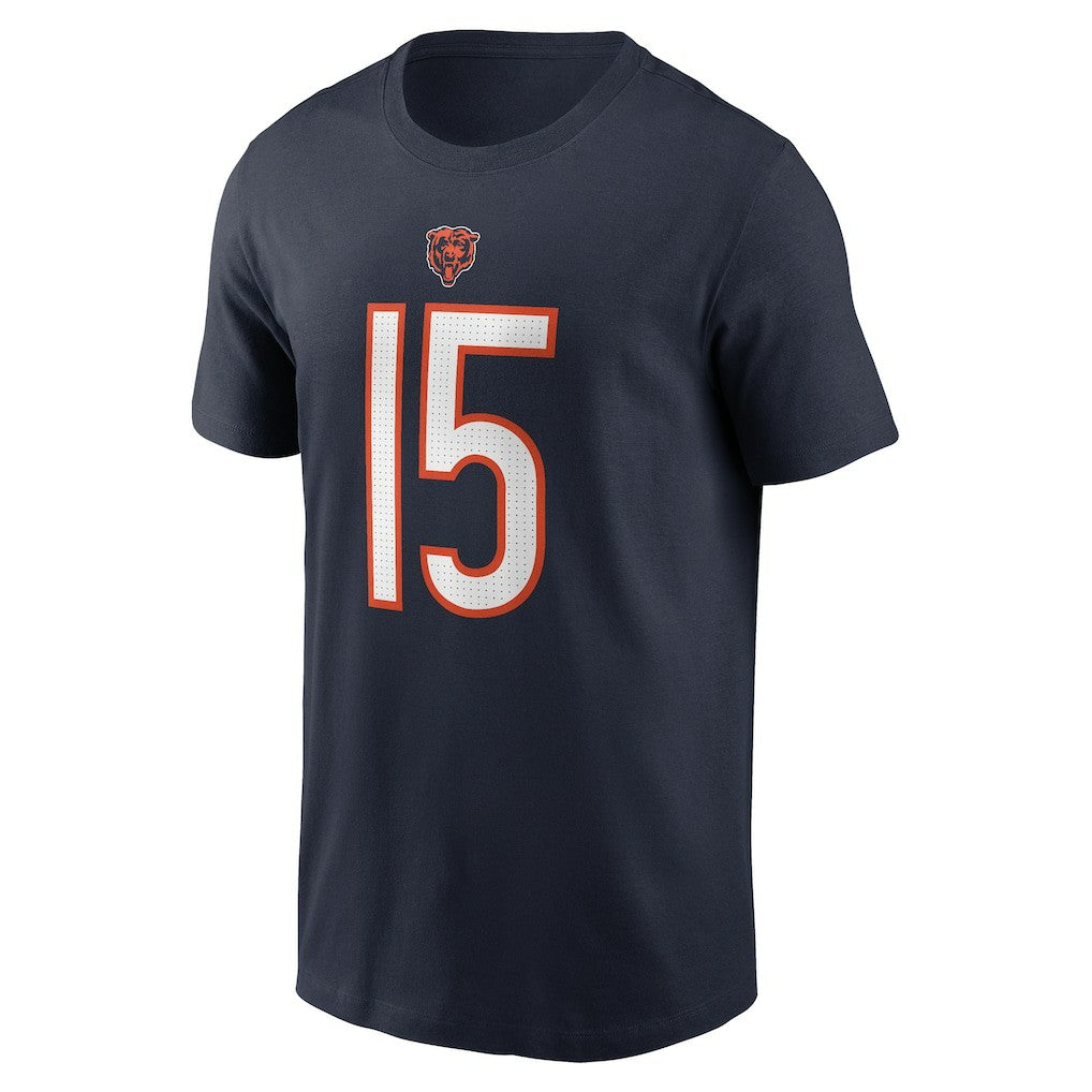 Rome Odunze Chicago Bears Name & Number T-Shirt Navy