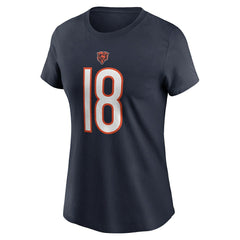 Caleb Williams Chicago Bears Women's Name & Number T-Shirt Navy