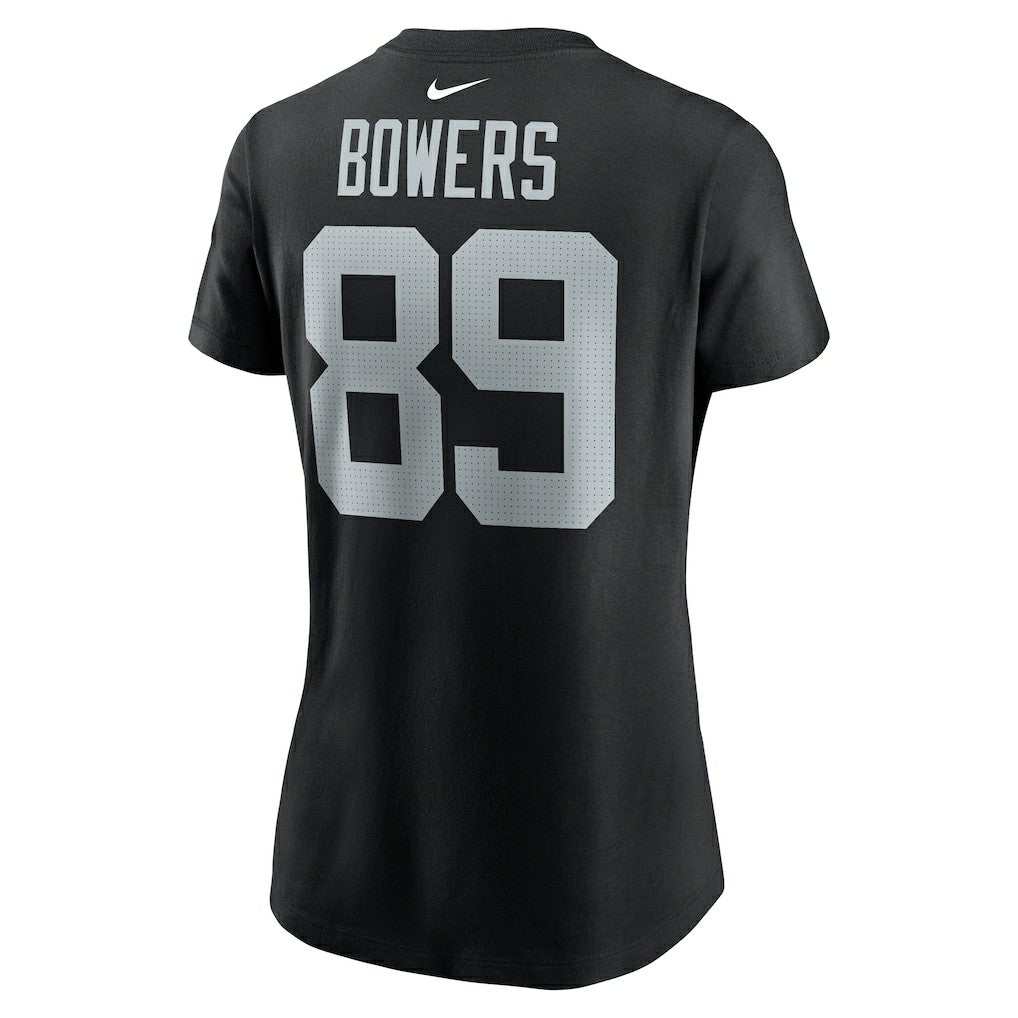 Brock Bowers Las Vegas Raiders Women's Player Name & Number T-Shirt Black