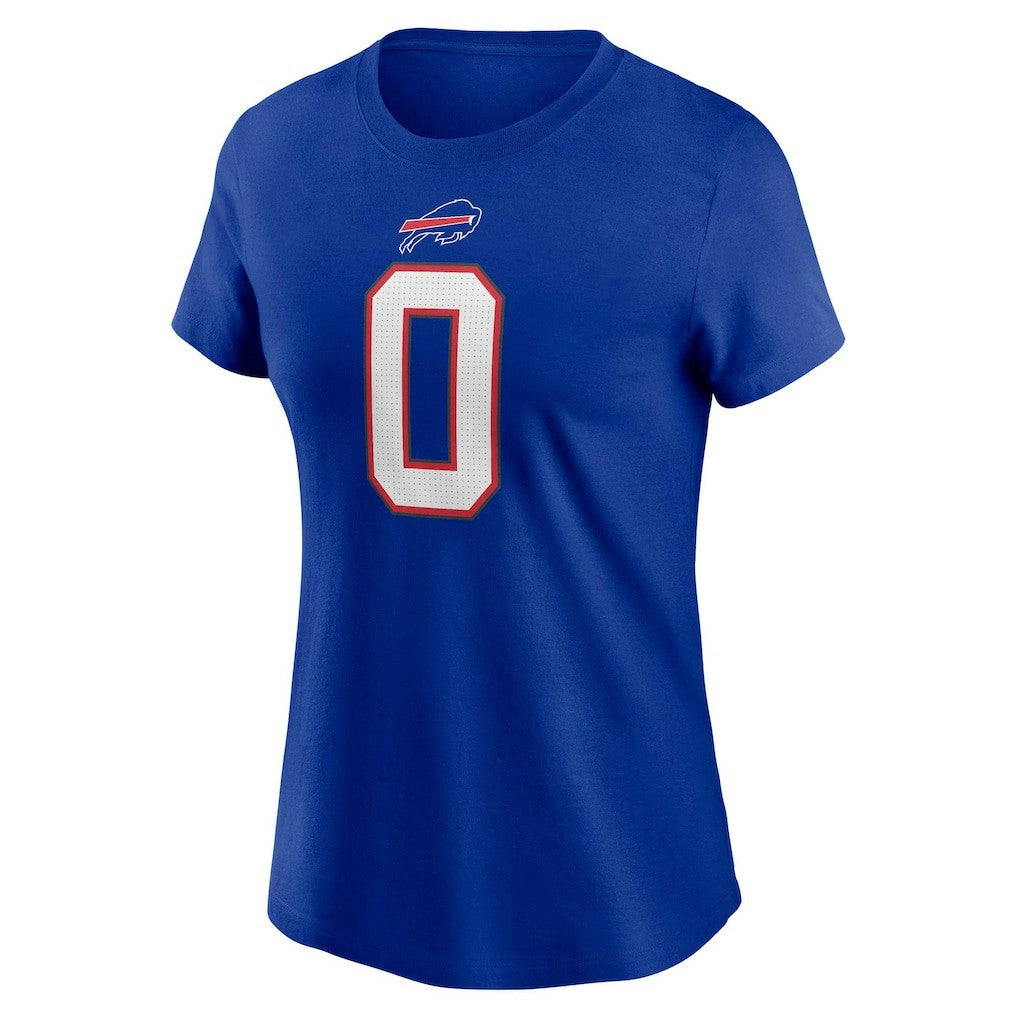 Keon Coleman Buffalo Bills Women's Player Name & Number T-Shirt Royal