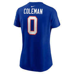Keon Coleman Buffalo Bills Women's Player Name & Number T-Shirt Royal