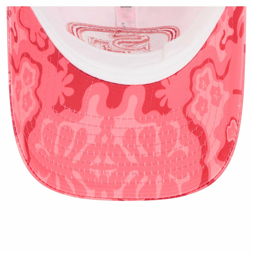 San Francisco 49ers New Era Women's Trippy 9TWENTY Adjustable Hat Scarlet