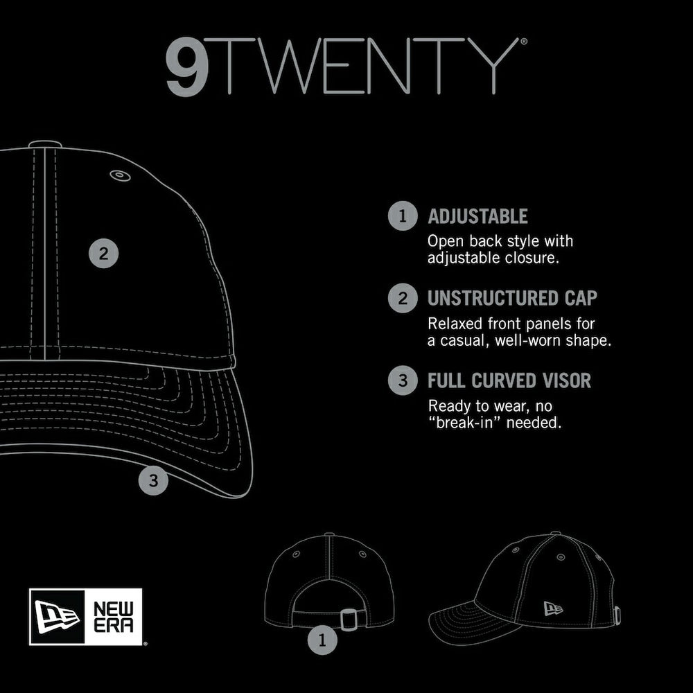 Miami Dolphins New Era Women's Trippy 9TWENTY Adjustable Hat Aqua