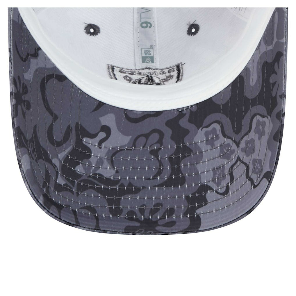 Las Vegas Raiders New Era Women's Trippy 9TWENTY Adjustable Hat Black