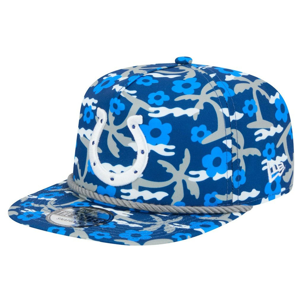 Indianapolis Colts New Era Wakey Wakey Golfer Snapback Hat Royal