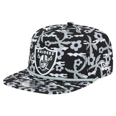Las Vegas Raiders New Era Wakey Wakey Golfer Snapback Hat Black