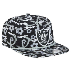 Las Vegas Raiders New Era Wakey Wakey Golfer Snapback Hat Black