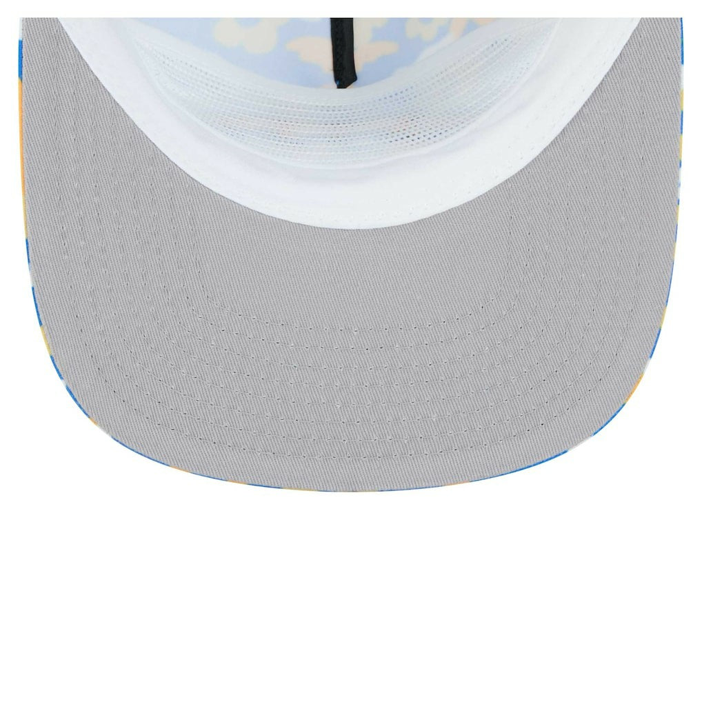 Los Angeles Chargers New Era Wakey Wakey Golfer Snapback Hat Blue