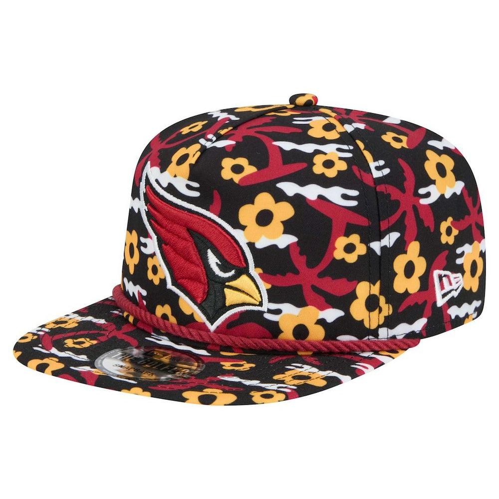 Arizona Cardinals New Era Wakey Wakey Golfer Snapback Hat Black