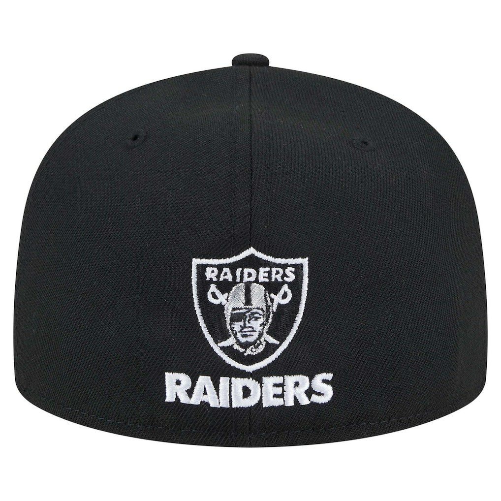 Las Vegas Raiders New Era Ransom 59FIFTY Fitted Hat Black