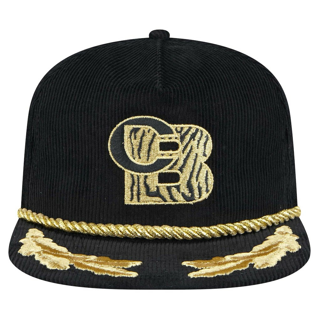 Cincinnati Bengals New Era City Originals Corduroy Skipper Golfer Snapback Hat Black