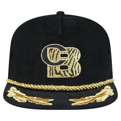 Cincinnati Bengals New Era City Originals Corduroy Skipper Golfer Snapback Hat Black