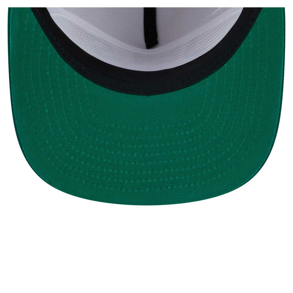 New York Jets New Era Athletic Golfer Snapback Hat Stone/Green