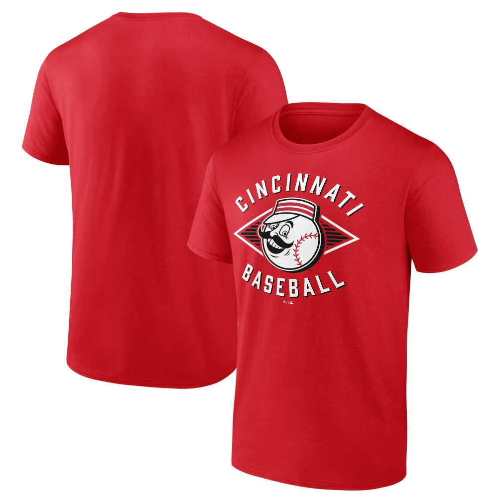 Cincinnati Reds  Classic Diamond T-Shirt – Red T-shirts