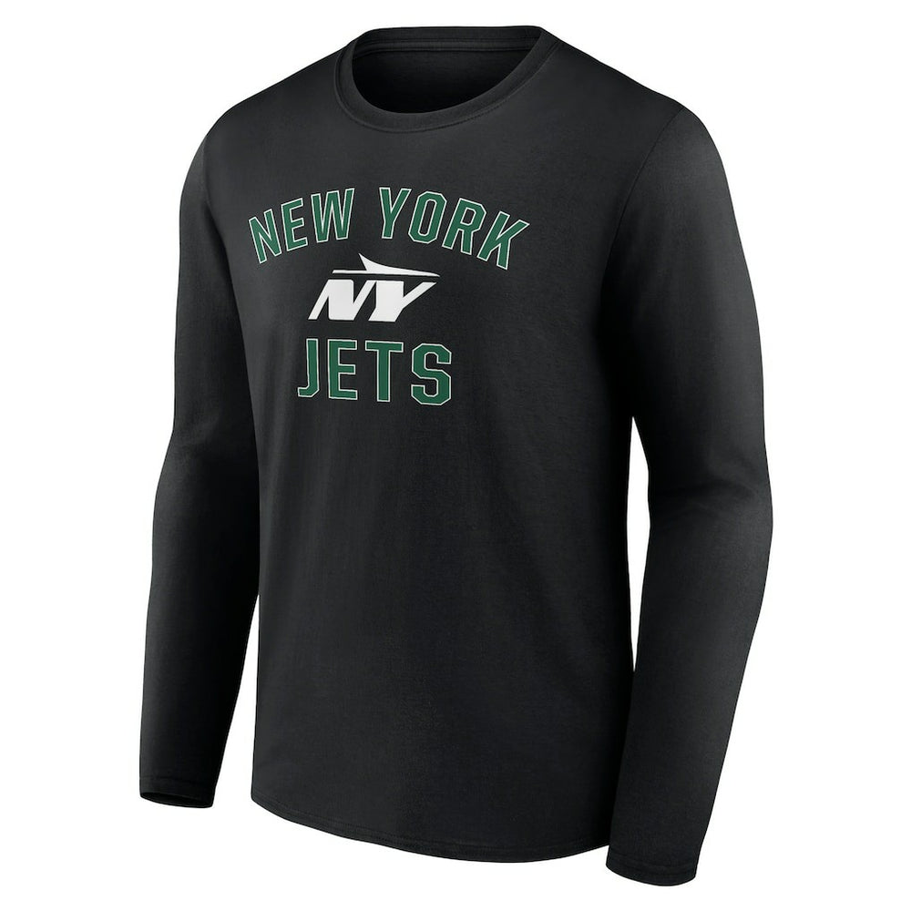 New York Jets Victory Arch Long Sleeve T-Shirt Black