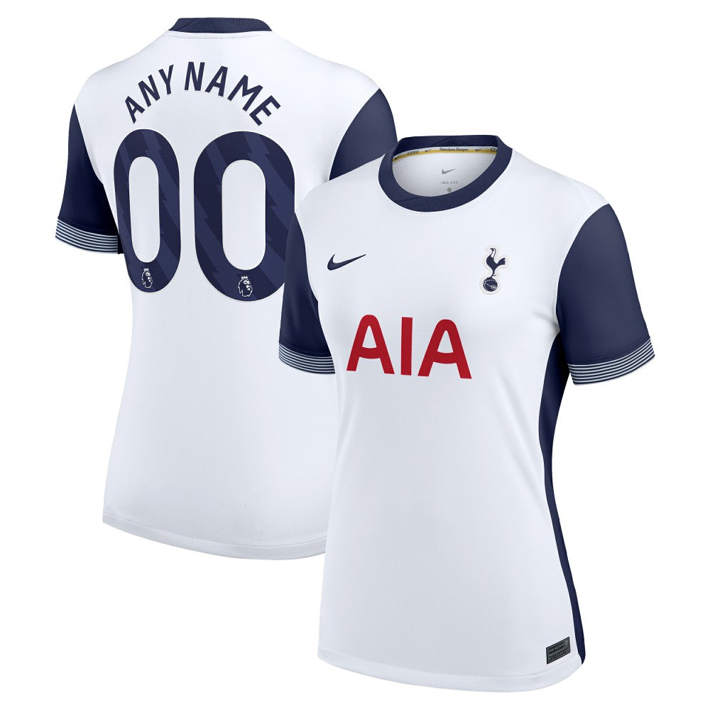 Tottenham Hotspur Women's 2024/25 Home Replica Custom Jersey White