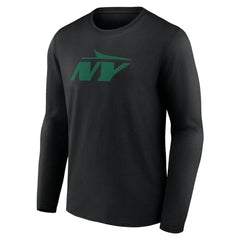 New York Jets Secondary Logo Long Sleeve T-Shirt Black